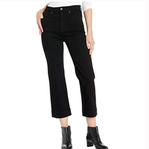 7 For All Mankind Denim - 7 For All Mankind Black High-Waisted Jeans Vintage Denim NWOT